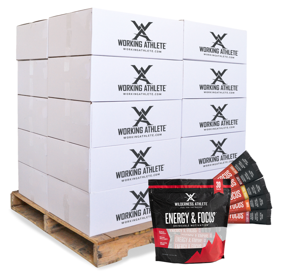 Energy & Focus® Packets Pallet (12,000 Servings)