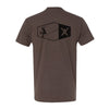 Powerline Tee Brown