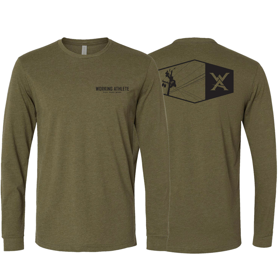 Power Line Long Sleeve Tee