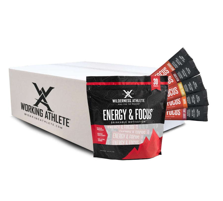 Energy & Focus® Packets Case (600 Servings)
