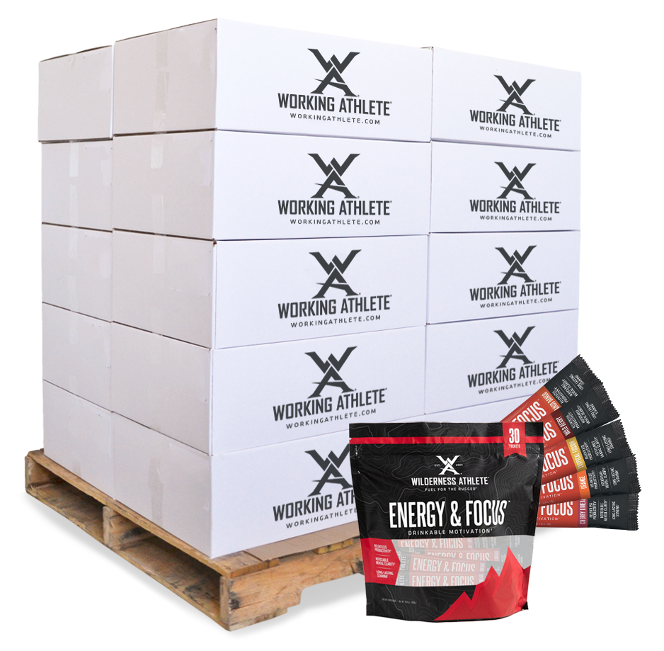 Energy & Focus® Packets Pallet (12,000 Servings)
