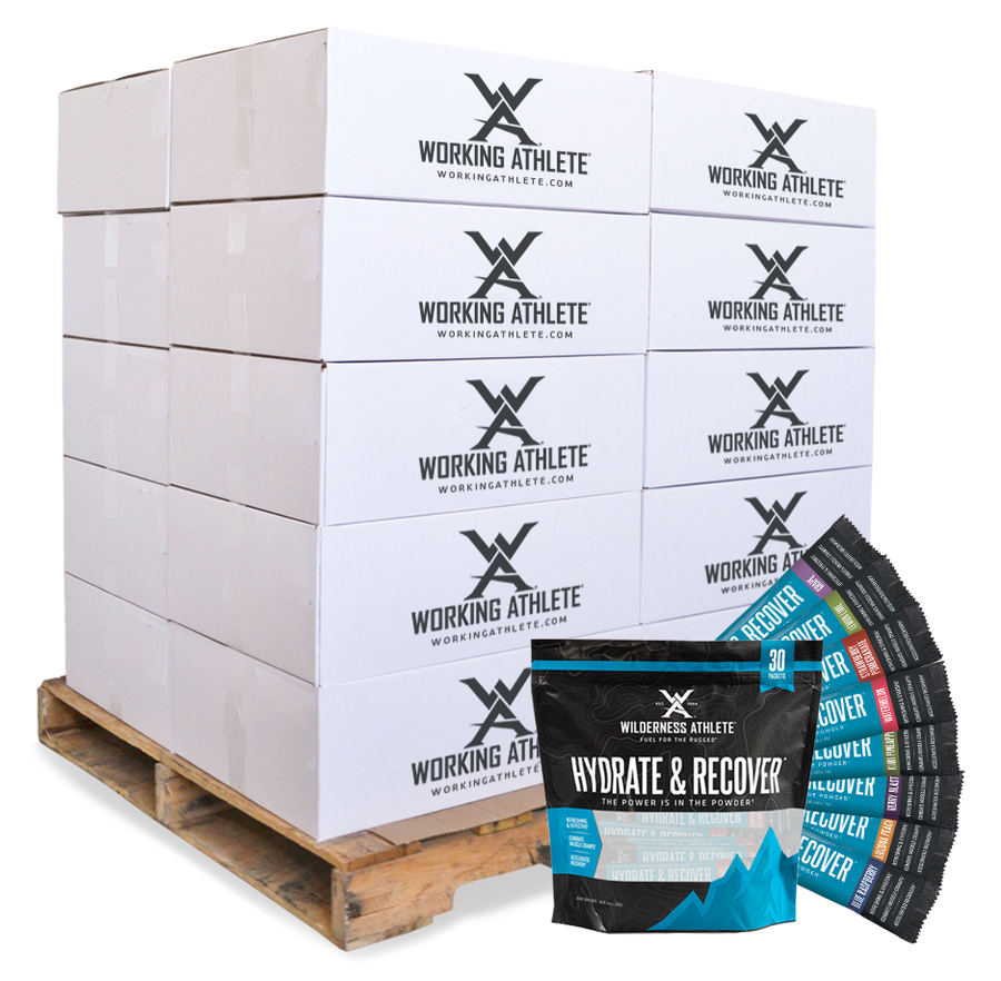 Hydrate & Recover Packets Pallet (12,000 Servings)